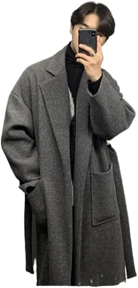 -cappotto di lana uomo