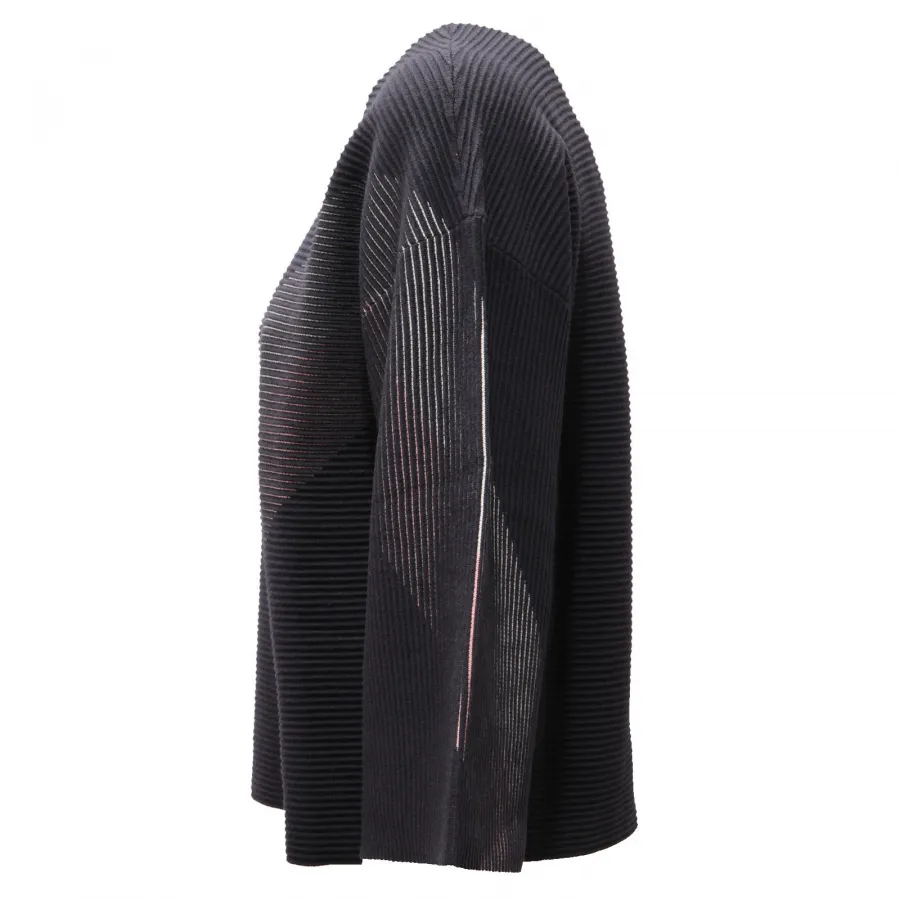 0822AF maglione oversize donna EMPORIO ARMANI dark blue sweater woman