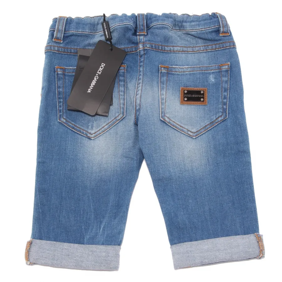 1718S  Bermuda jeans bimba DOLCE & GABBANA JUNIOR shorts pants kids