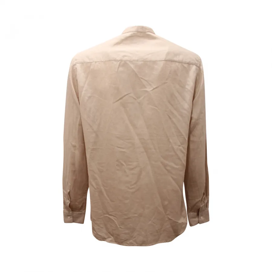 1734AV CAMICIA COREANA UOMO LIU JO MAN LINEN BLEND SHIRT