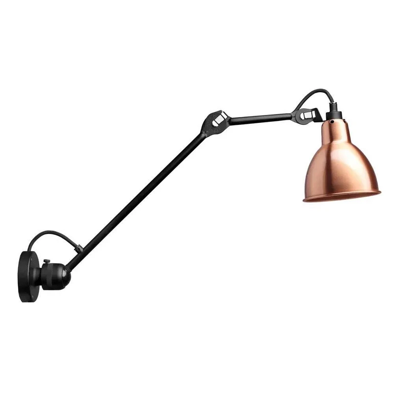 304L40 Applique da Parete Nero/Rame/Bianco - Lampe Gras | Acquista online