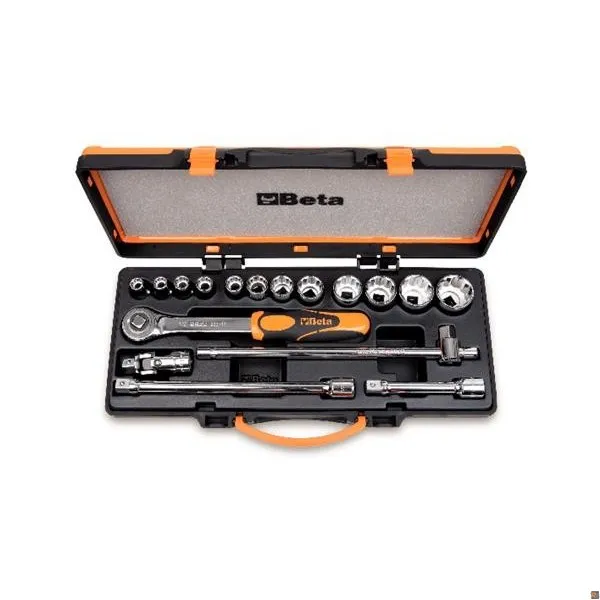 920B/C12 - 12 CHIAVI A BUSSOLA POLIGONALI E 5 ACCESSORI BETA UTENSILI 009200932