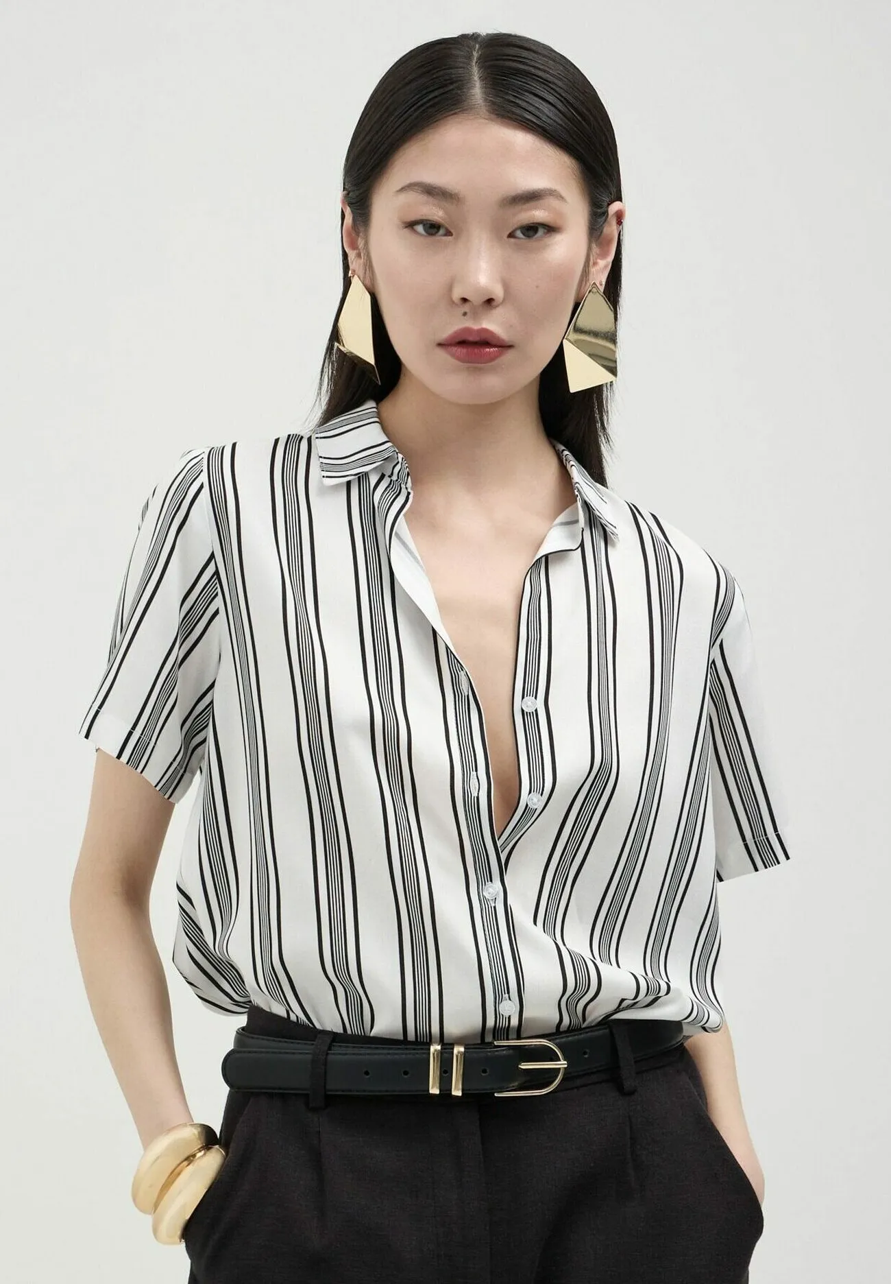 A RIGHE  - Camicia