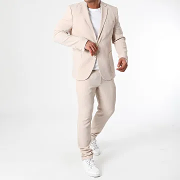 Abito 2 pezzi beige