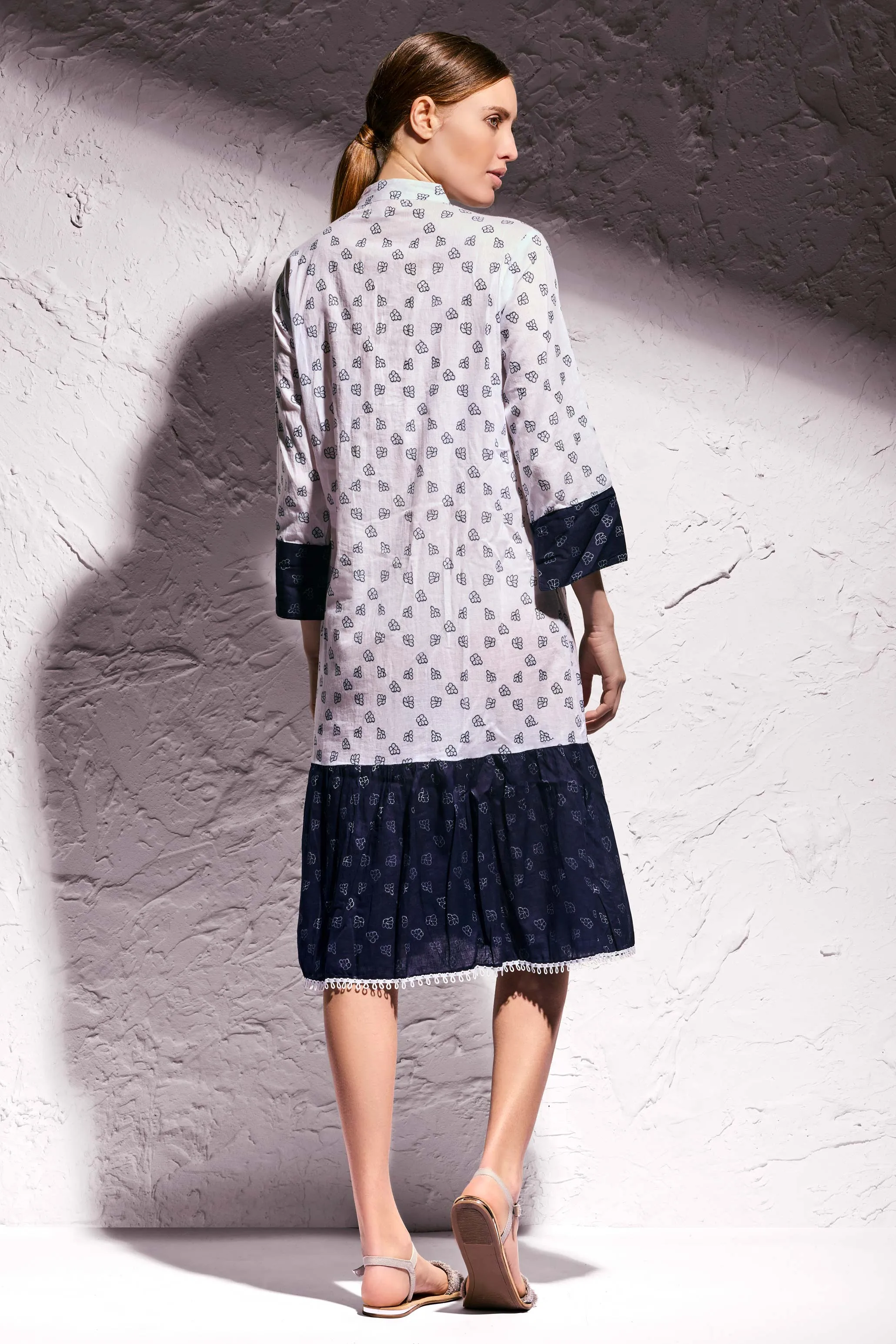 ABITO CAMICIA PERLINE