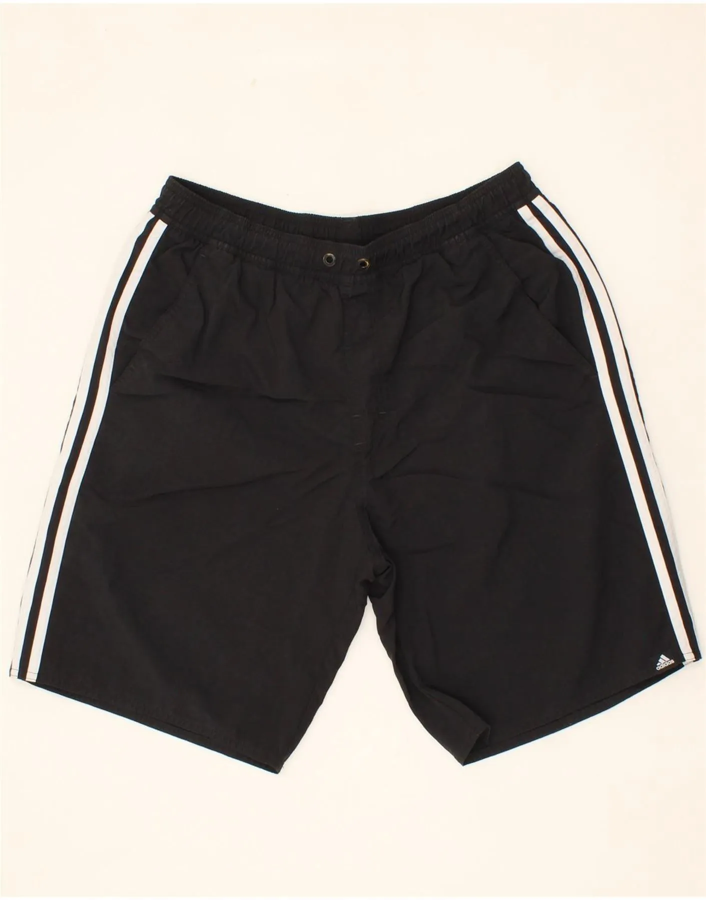 ADIDAS Mens Sport Shorts Medium  Black Polyester