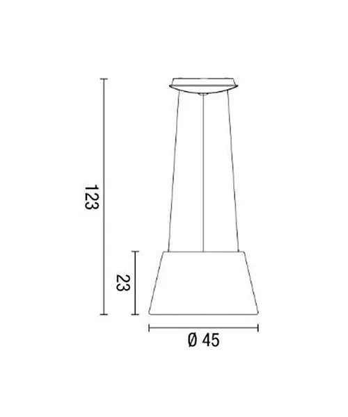 AFFRALUX Parabole Diodi 2056 Lampada a sospensione a Led D. 45cm