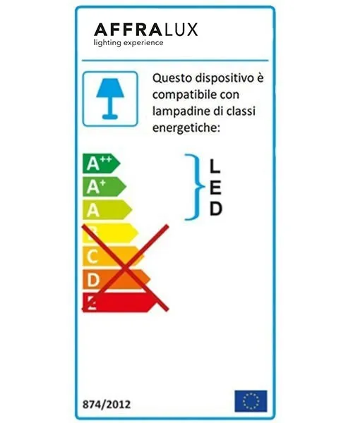 AFFRALUX Parabole Diodi 2056 Lampada a sospensione a Led D. 45cm