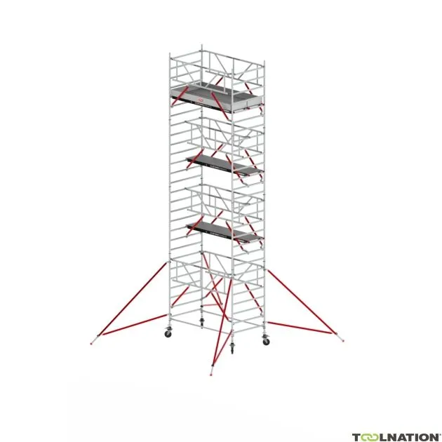 Altrex T525015 RS TOWER 52-S 9,2 m di altezza di lavoro Legno 2,45 Safe-Quick
