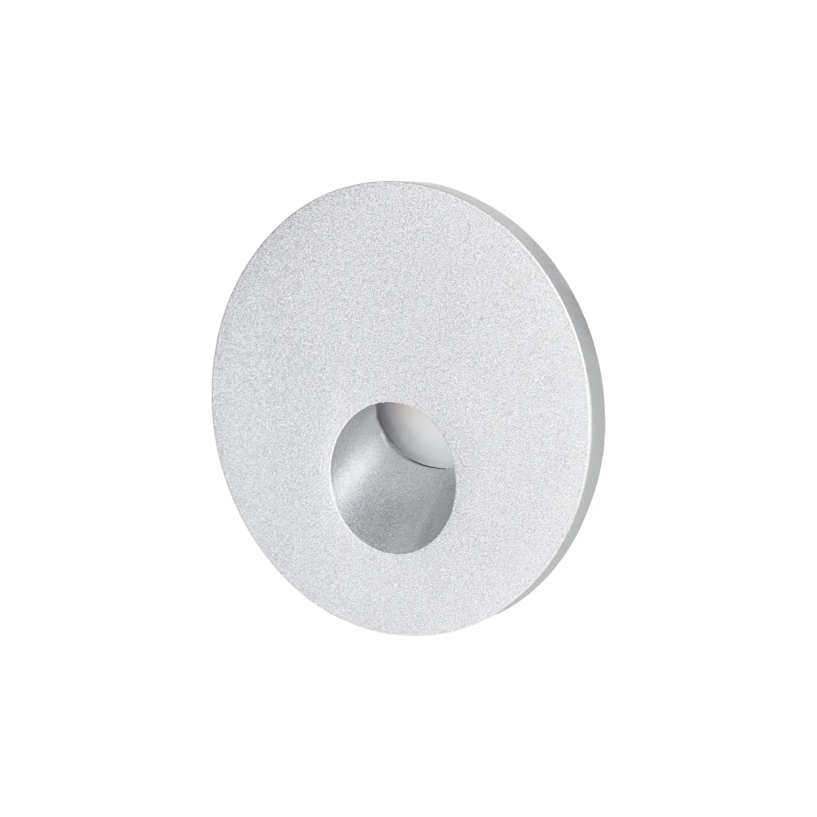 Arcchio Luci LED da incasso Vexi, Ø 7,5 cm, argento, alluminio, CCT