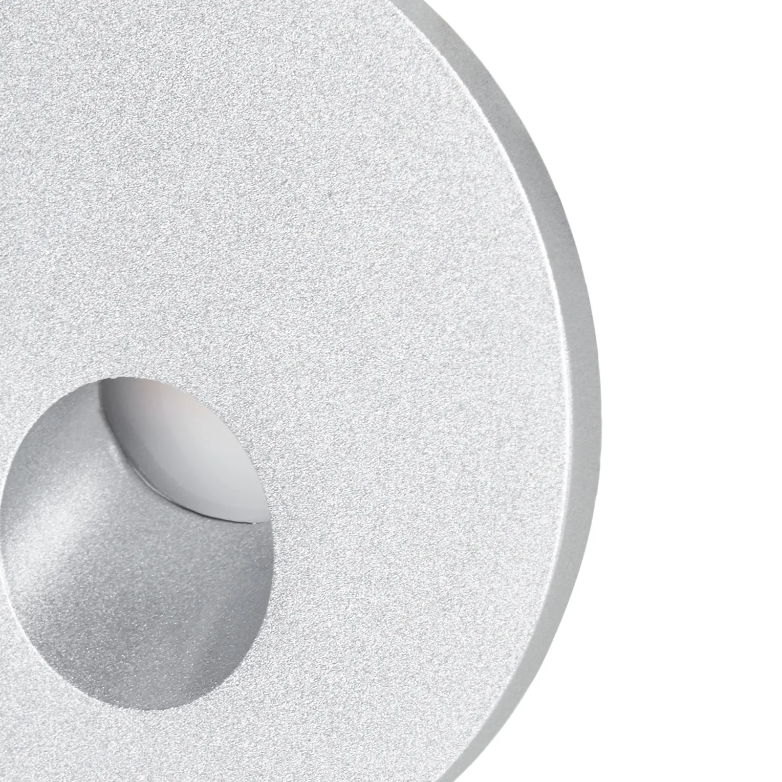 Arcchio Luci LED da incasso Vexi, Ø 7,5 cm, argento, alluminio, CCT