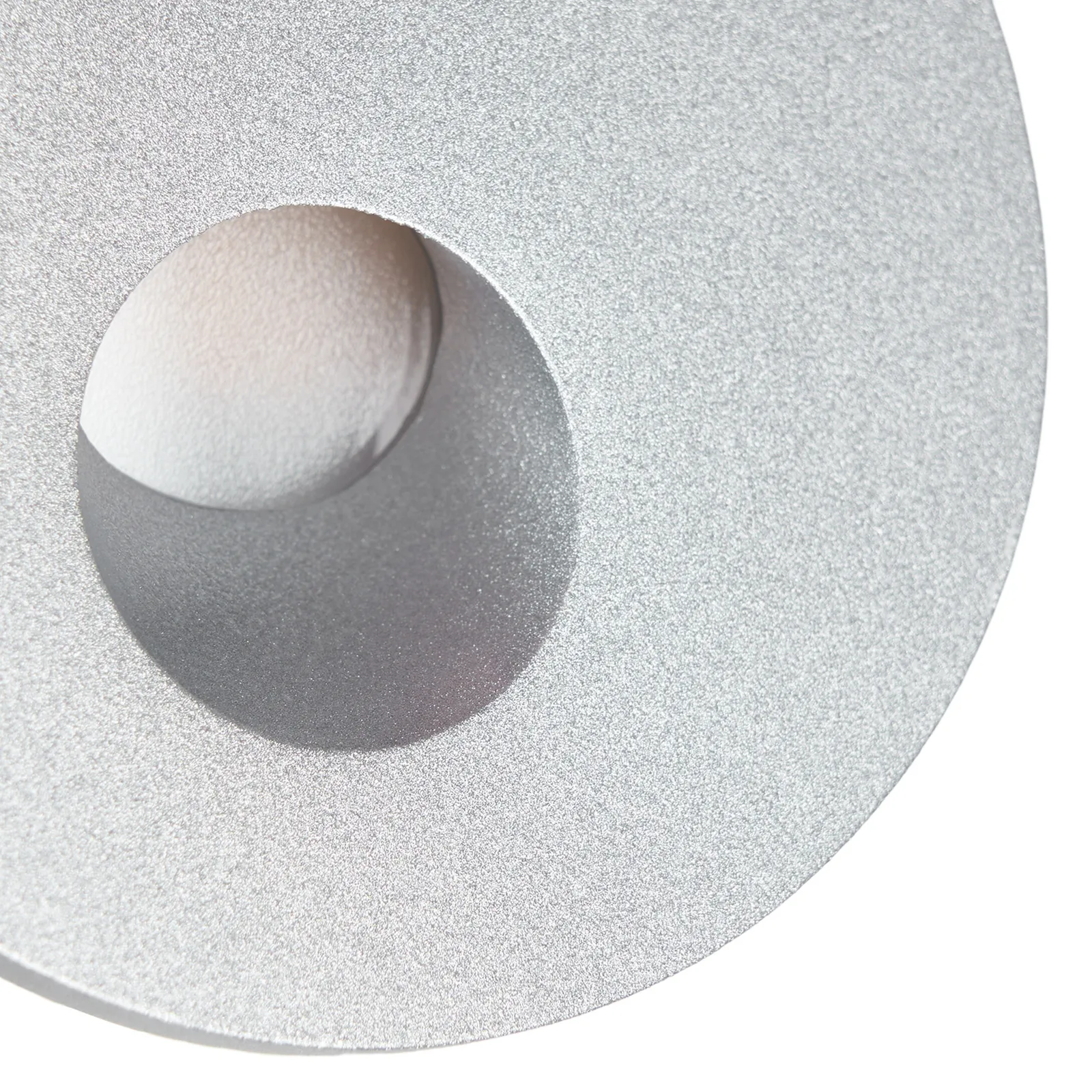Arcchio Luci LED da incasso Vexi, Ø 7,5 cm, argento, alluminio, CCT