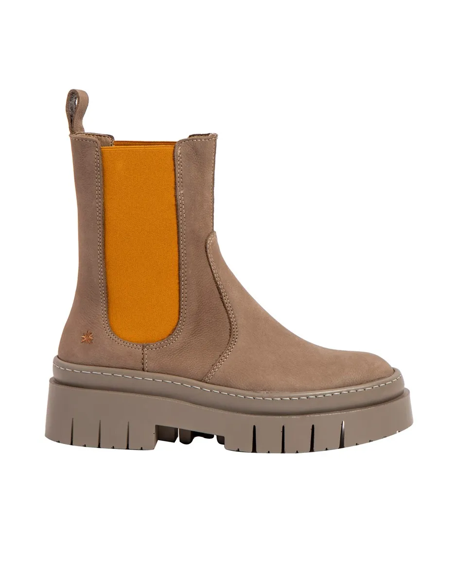 Art Company 1954 NOBUCK TAUPE-SKIMO/AMBERES 