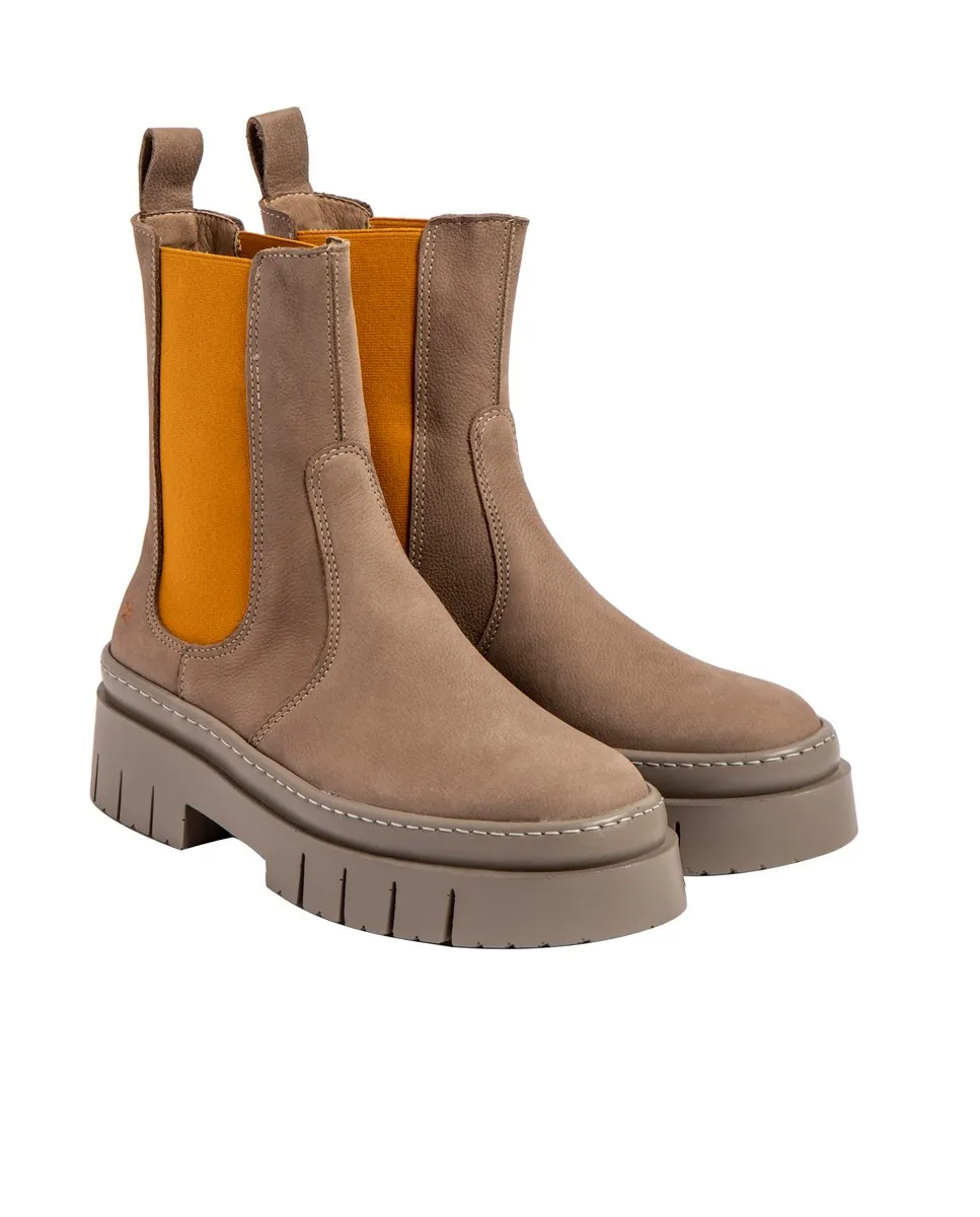 Art Company 1954 NOBUCK TAUPE-SKIMO/AMBERES 