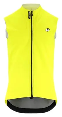 Assos Mille GTS Primavera Autunno C2 Giallo Fluo Giacca senza maniche
