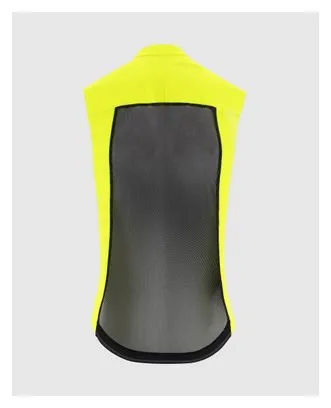 Assos Mille GTS Primavera Autunno C2 Giallo Fluo Giacca senza maniche