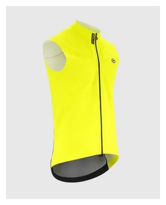 Assos Mille GTS Primavera Autunno C2 Giallo Fluo Giacca senza maniche