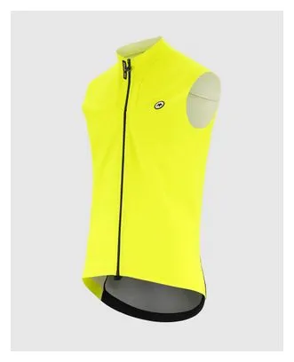 Assos Mille GTS Primavera Autunno C2 Giallo Fluo Giacca senza maniche