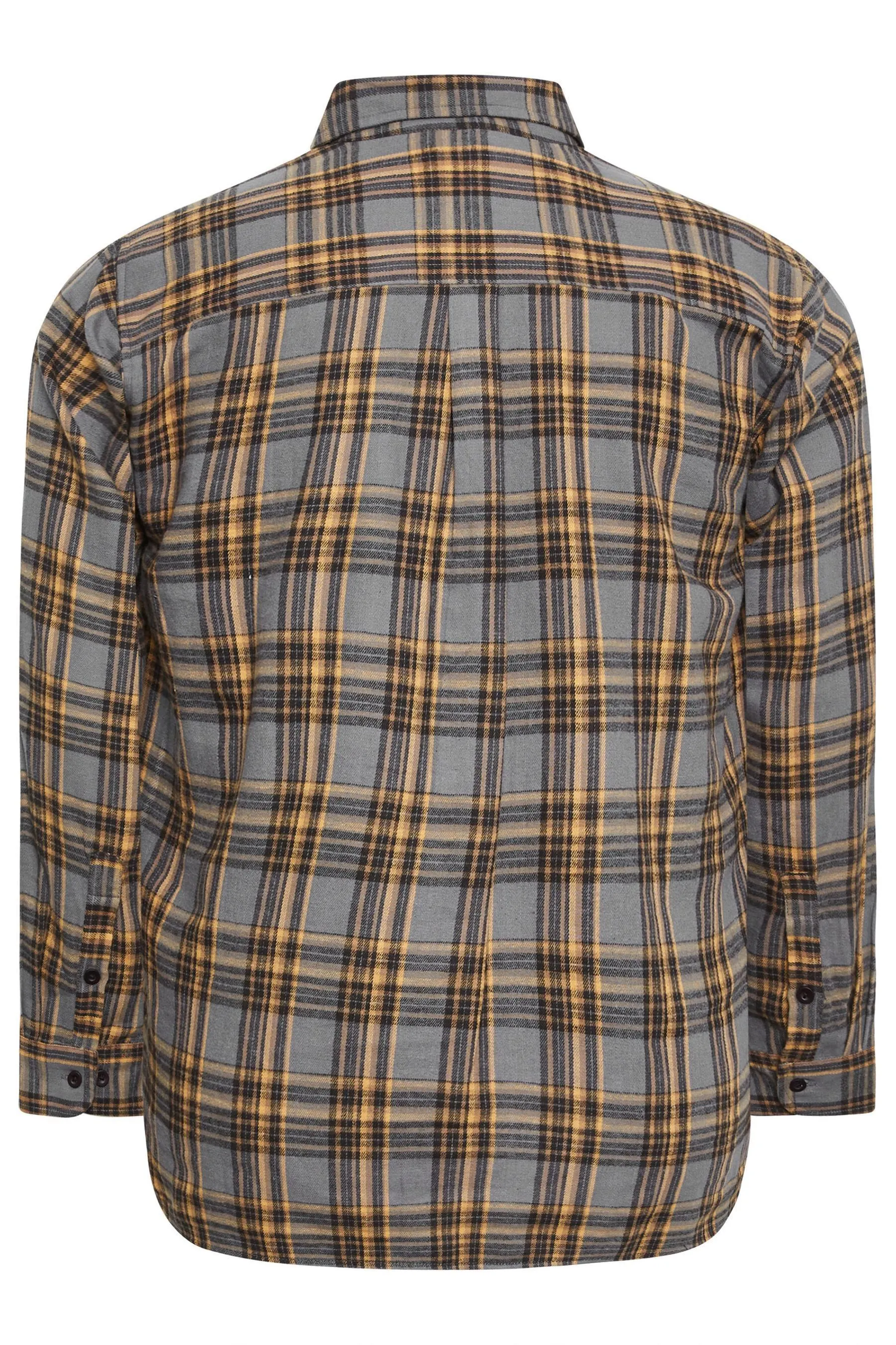 BadRhino - Big &Tall - Camicia con A quadri spazzolata