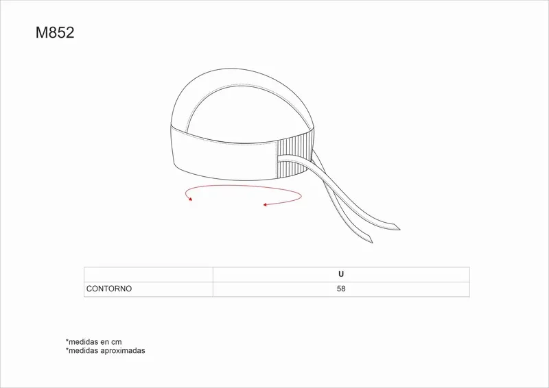 Bandana di servizio M852 Brand Team di lavoro