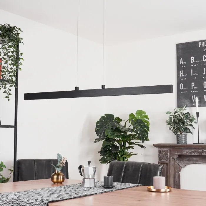 Battenheim Lampada a Sospensione LED Antracite, 1-Luce