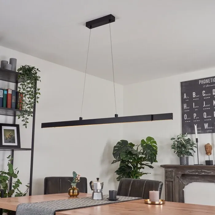 Battenheim Lampada a Sospensione LED Antracite, 1-Luce