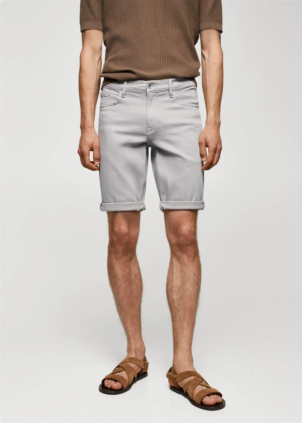 Bermuda denim slim fit