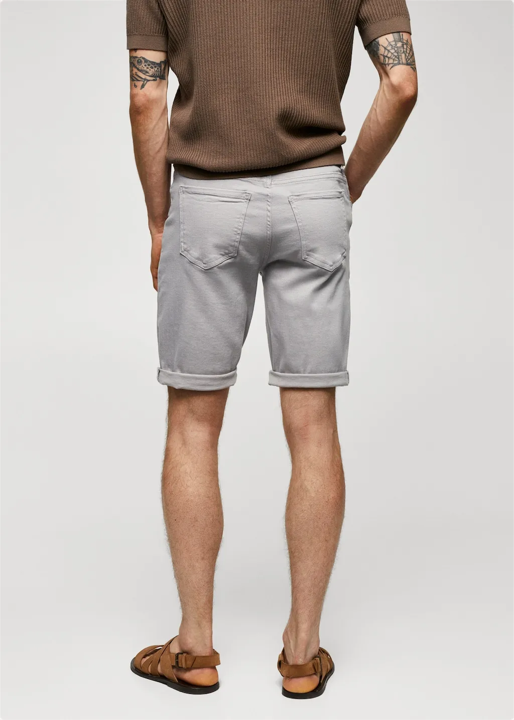 Bermuda denim slim fit