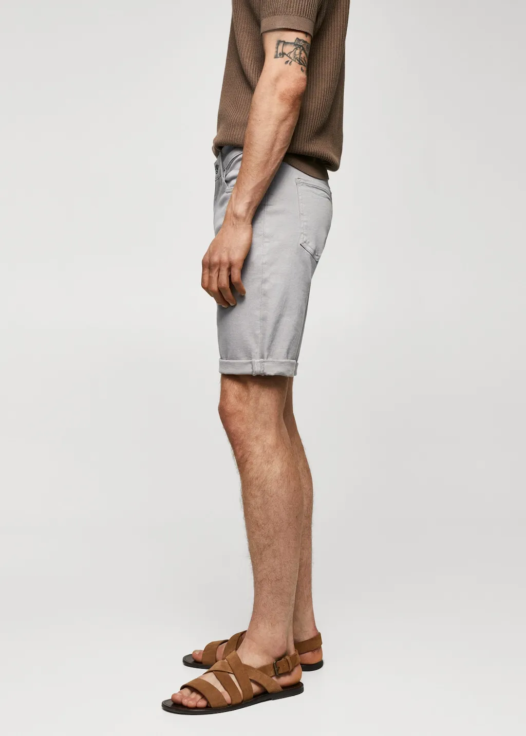 Bermuda denim slim fit