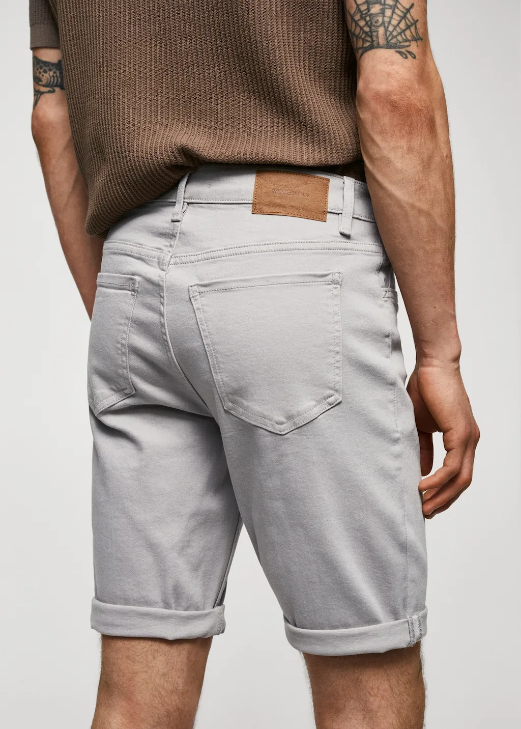 Bermuda denim slim fit