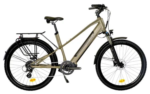 Bicicletta da esposizione - Sunn Urb Over Bicicletta elettrica da città Shimano Altus 8V 460 Wh 650b Grigio 2023 L