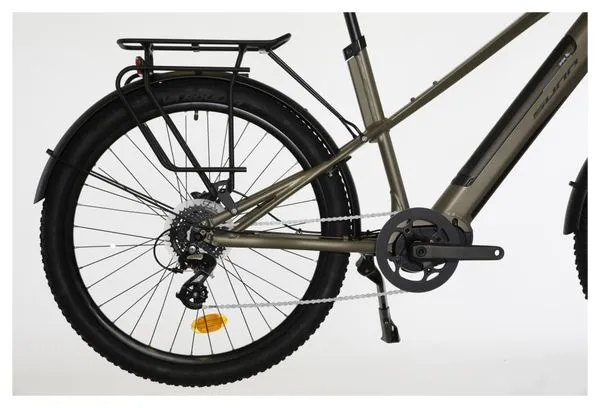 Bicicletta da esposizione - Sunn Urb Over Bicicletta elettrica da città Shimano Altus 8V 460 Wh 650b Grigio 2023 L