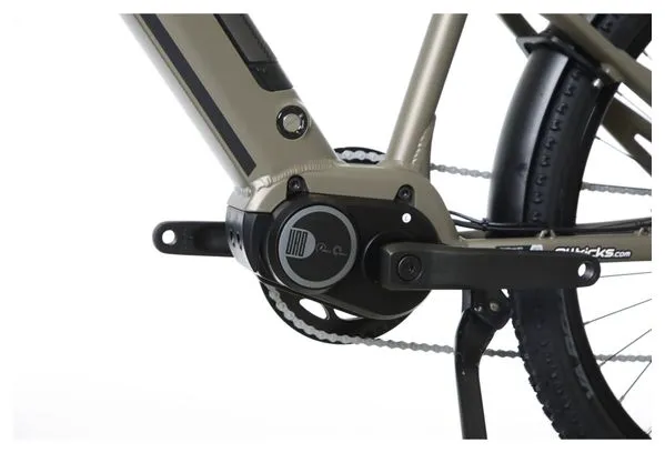 Bicicletta da esposizione - Sunn Urb Over Bicicletta elettrica da città Shimano Altus 8V 460 Wh 650b Grigio 2023 L