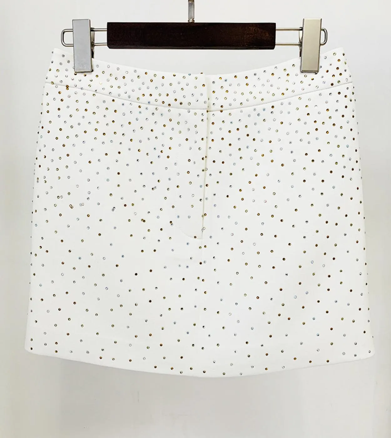Blazer gonna adatta a caldo cappotto di cristallo di diamanti da donna matrimonio di lusso nuovo designer 2023 blazer bianco gia