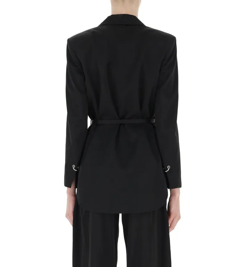 Blazer in raso