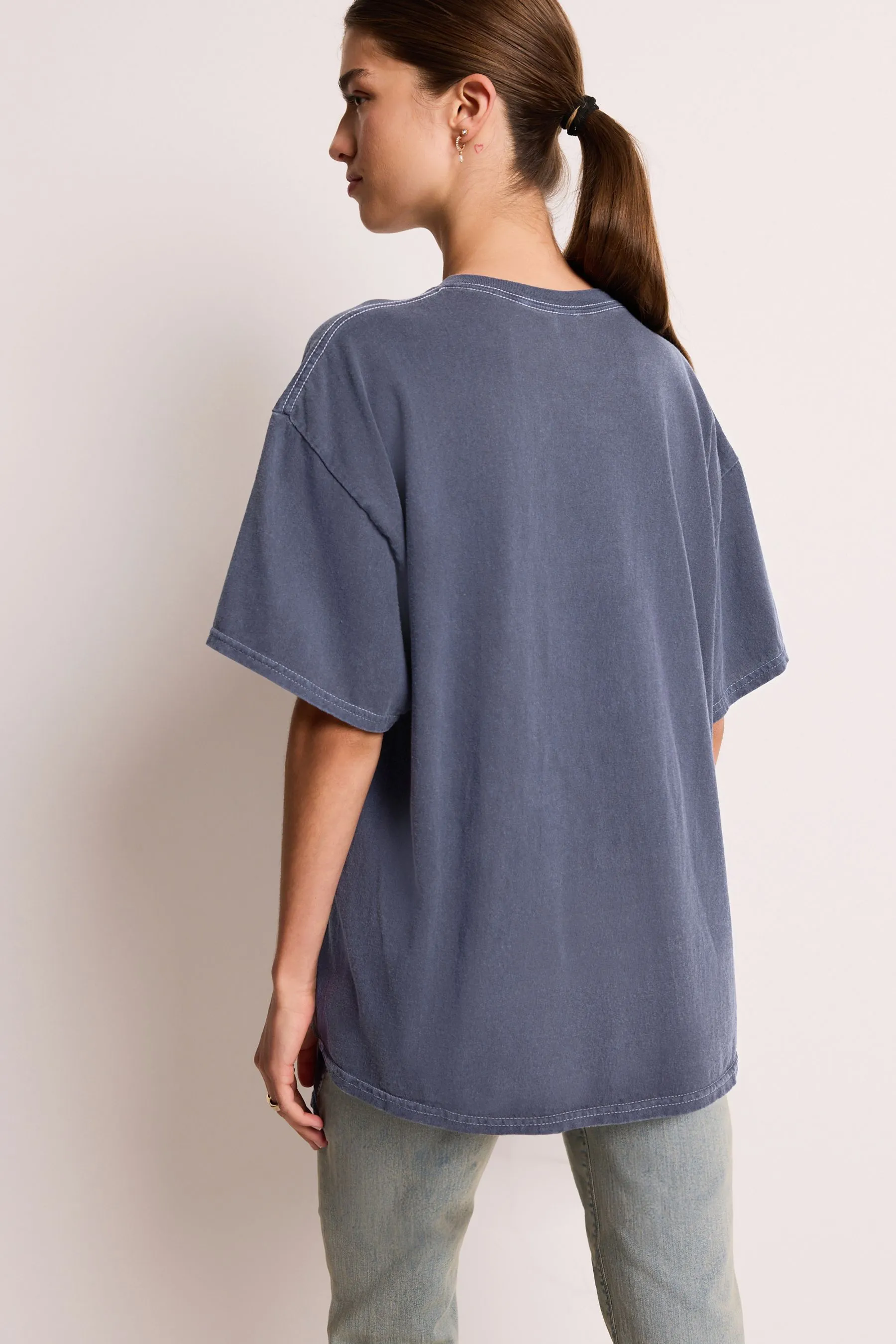 Blu  - Rodeo - T-shirt con scritta stile western e cowboy