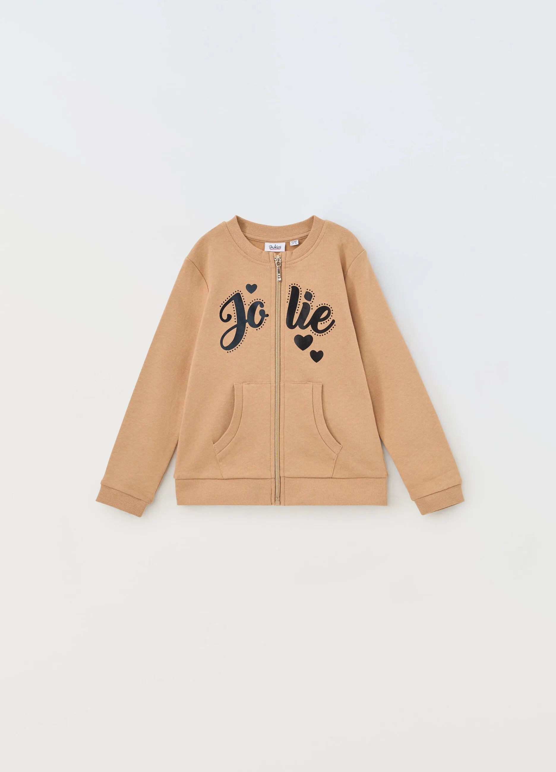 BLUKIDS  Felpa in puro cotone bambina