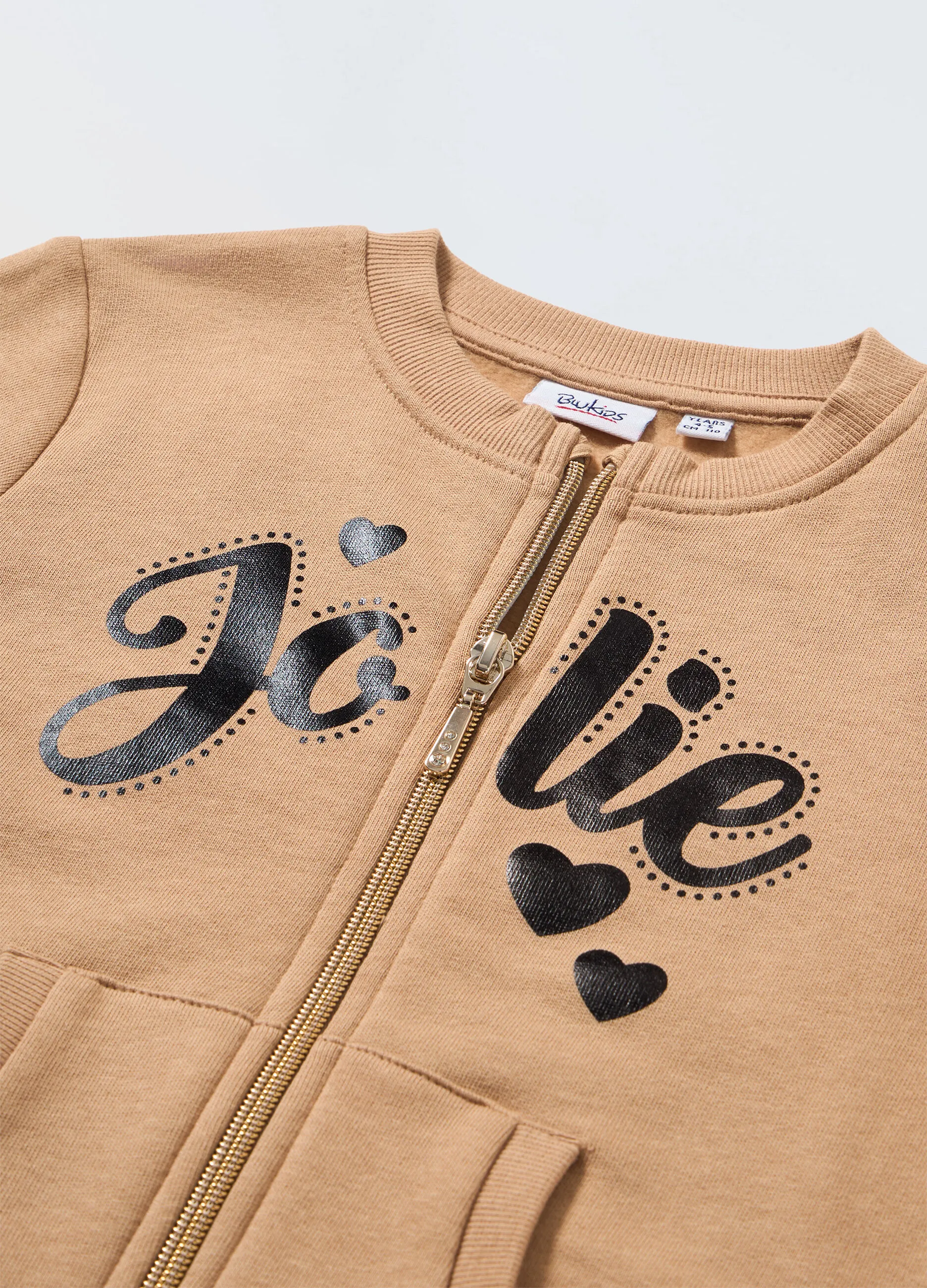 BLUKIDS  Felpa in puro cotone bambina