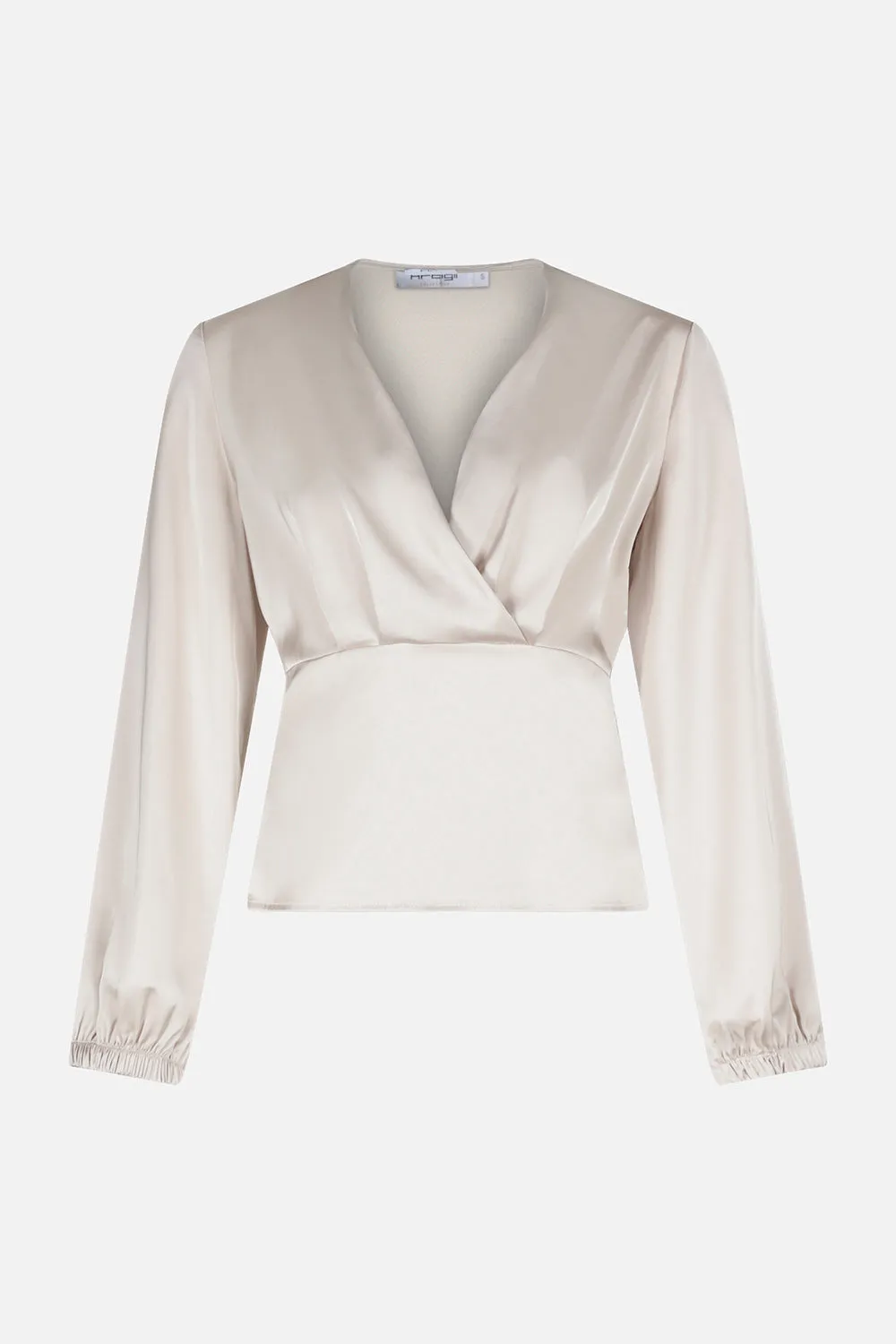 Blusa incrocio corta