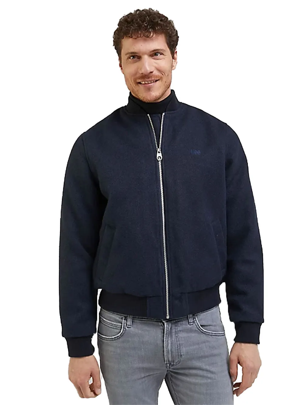 Bomber Uomo corto Loco Blu