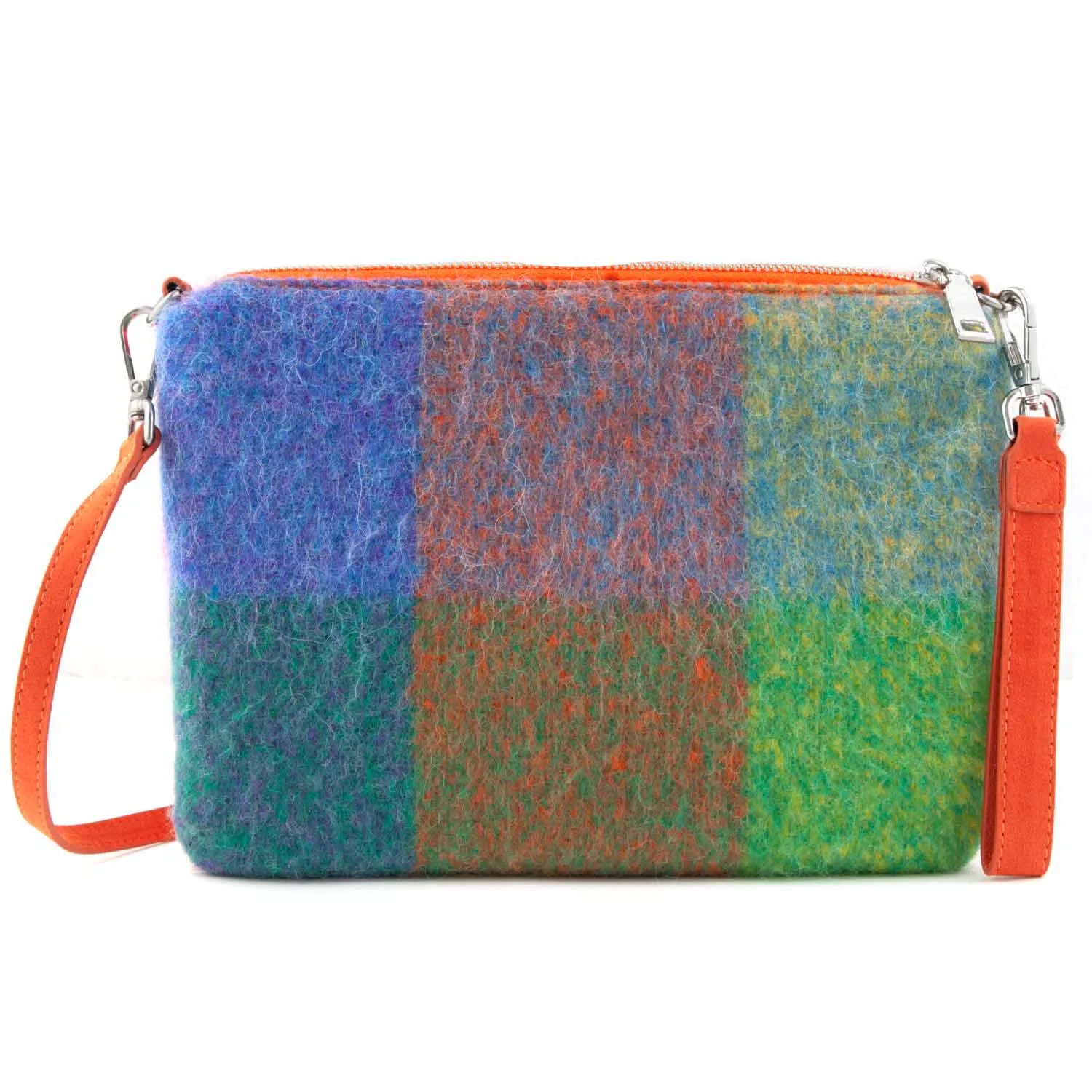 Borsetta Parisienne Multicolor A Quadri