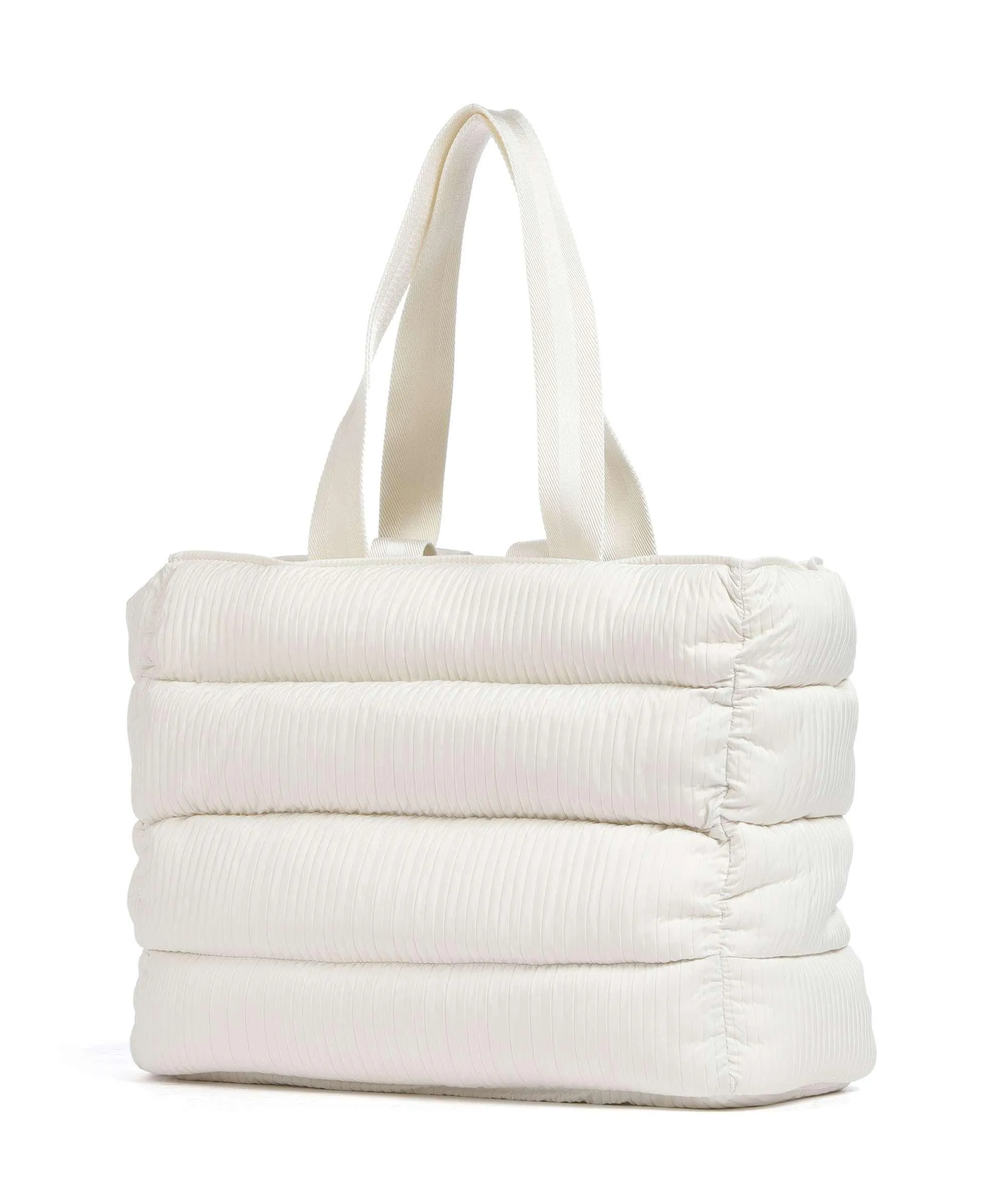  BOSS Deva Borsa shopper poliestere bianco  