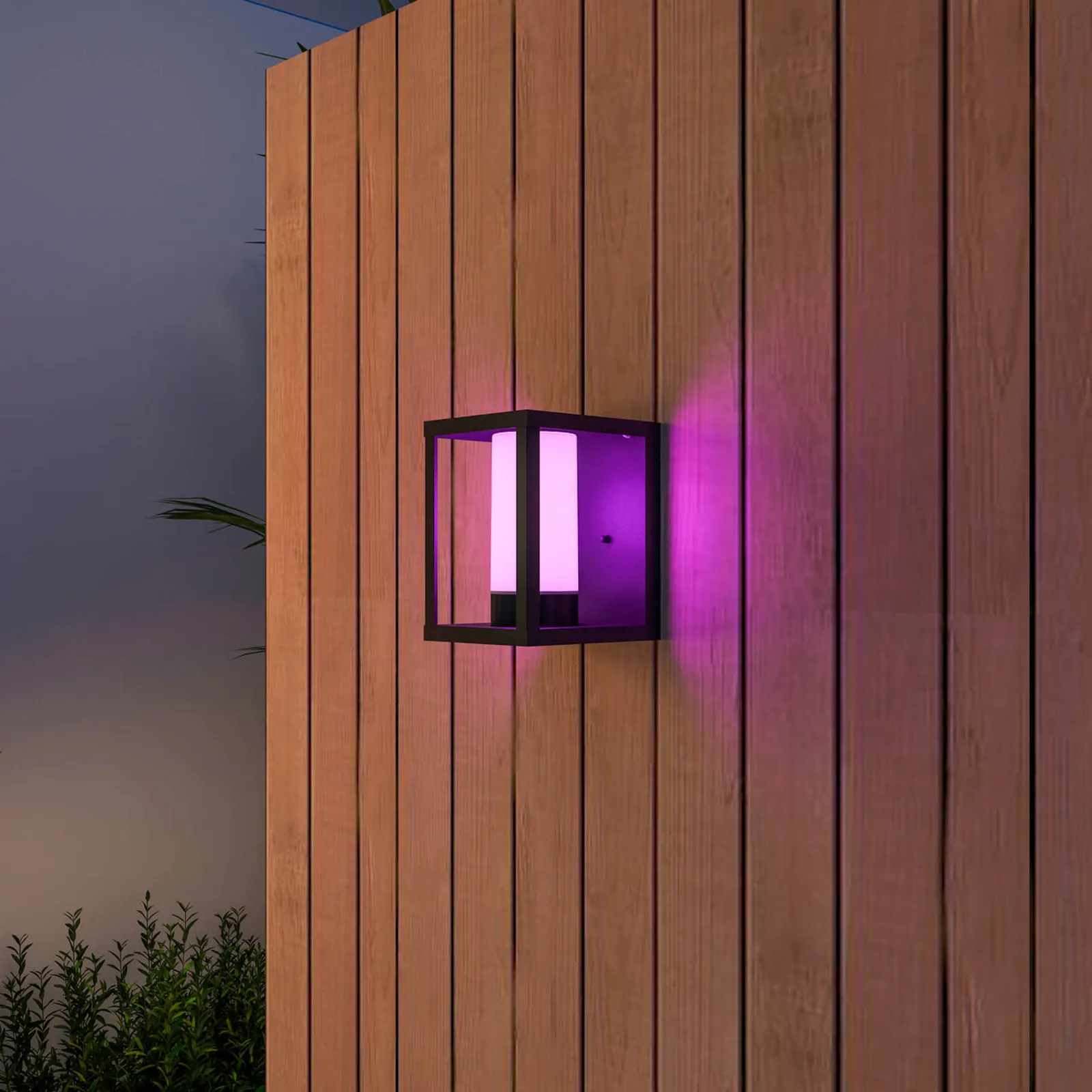 Calex Smart Lanterna da parete per esterni, CCT, RGB