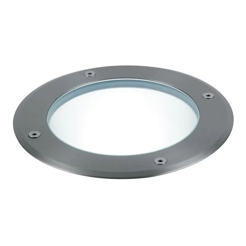 Calpestabile orientabile acciaio 1xgu10 ip67 14x15cm