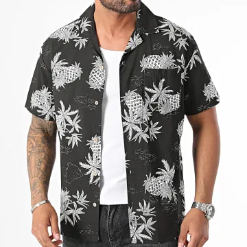 Camicia a maniche corte Nero