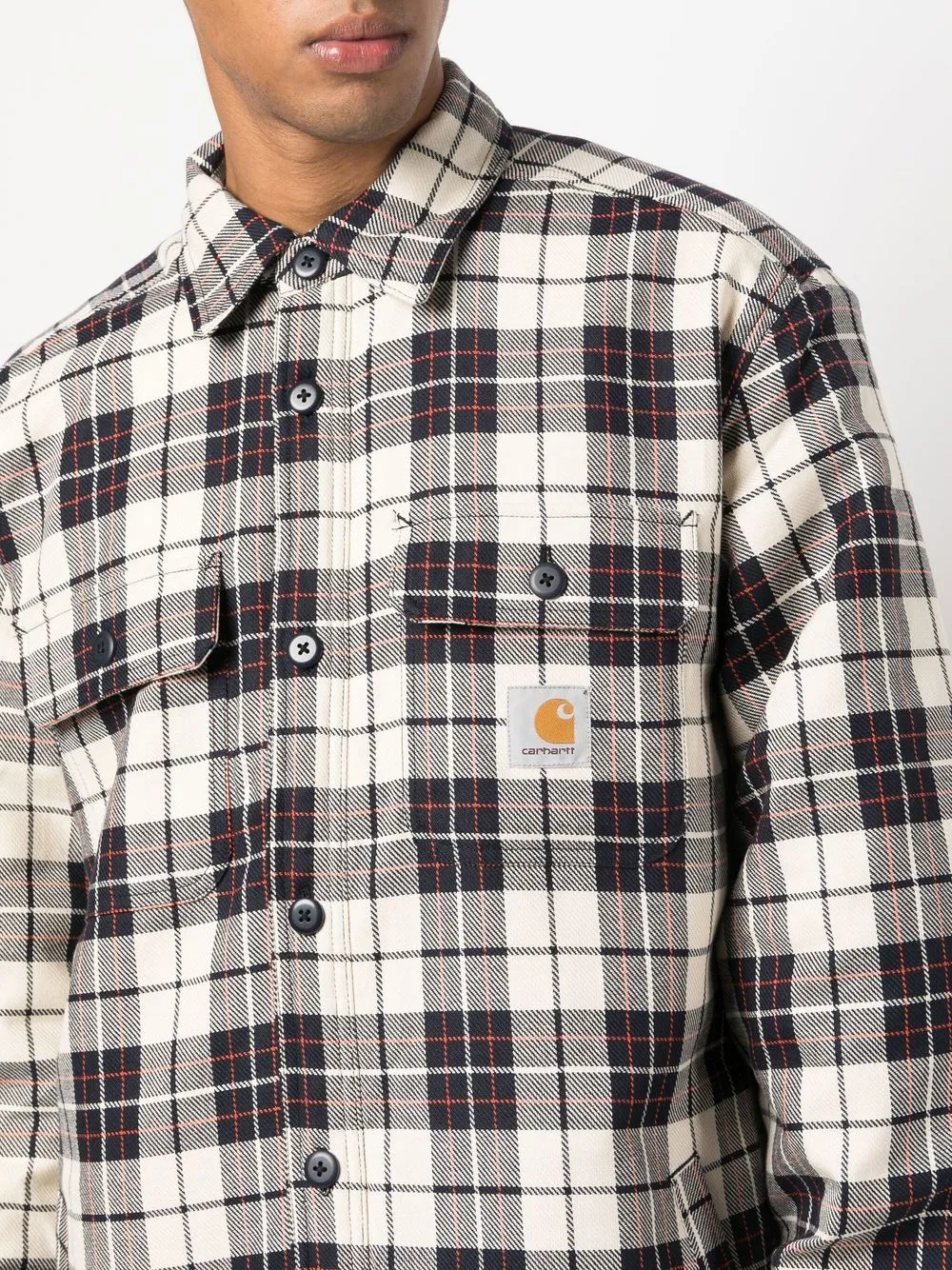 Camicia a quadri multicolore - uomo