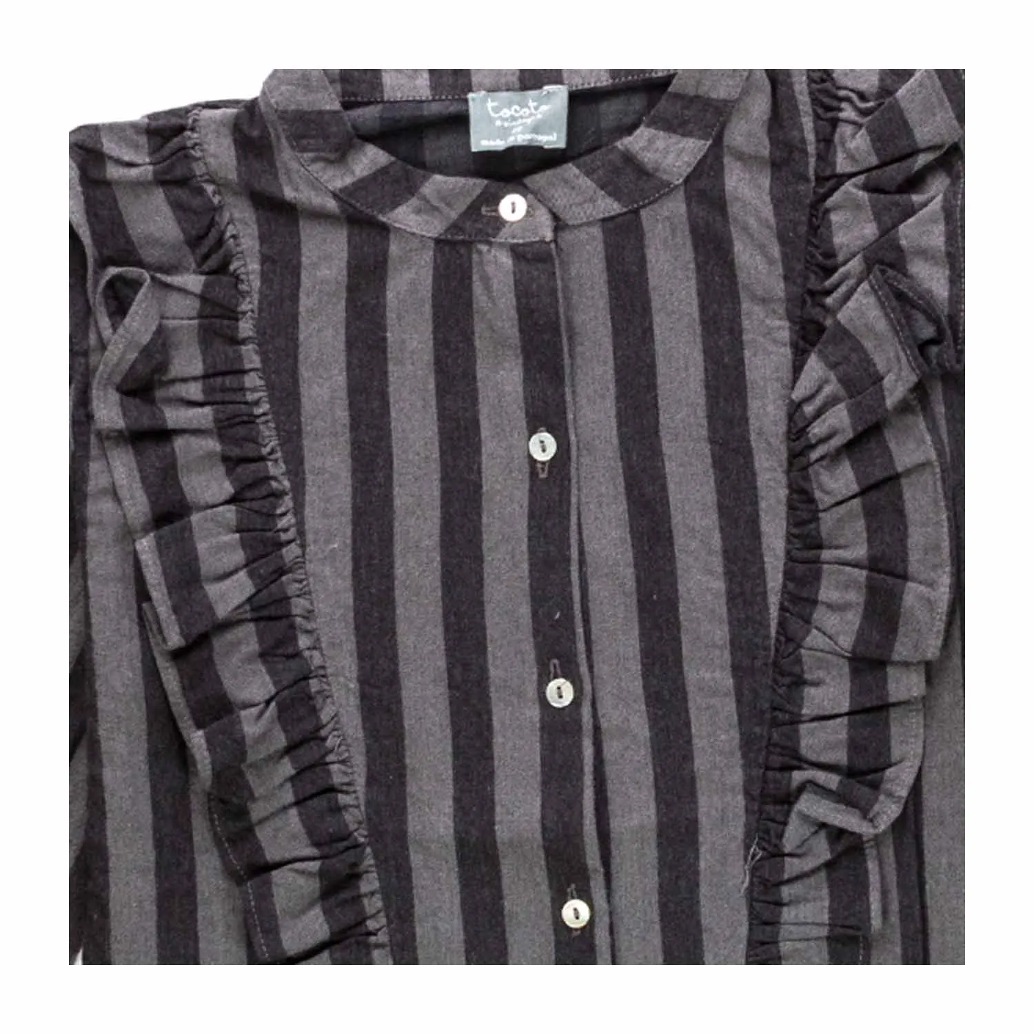 Camicia A Righe Bambina