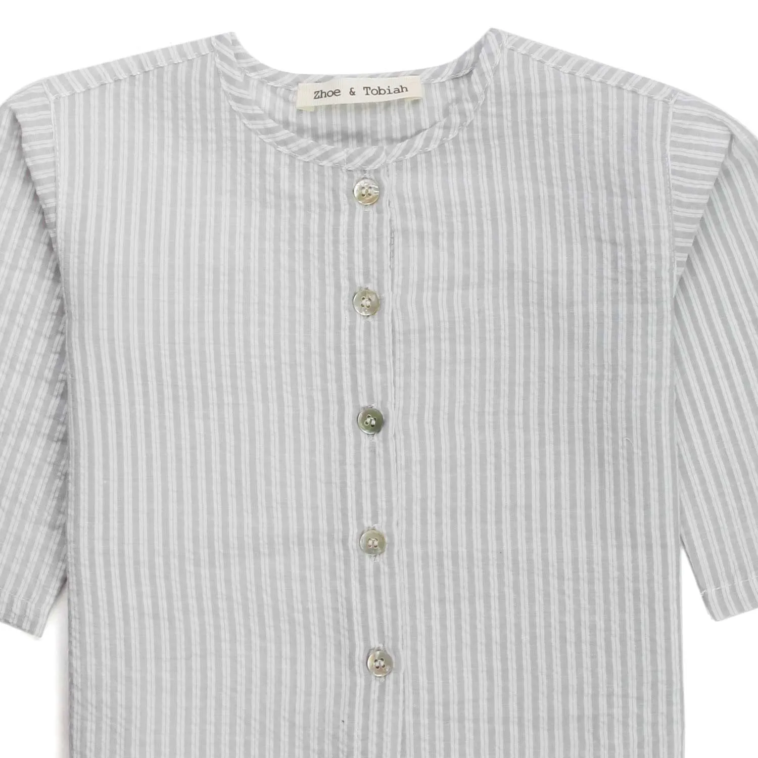 Camicia A Righe Neonato