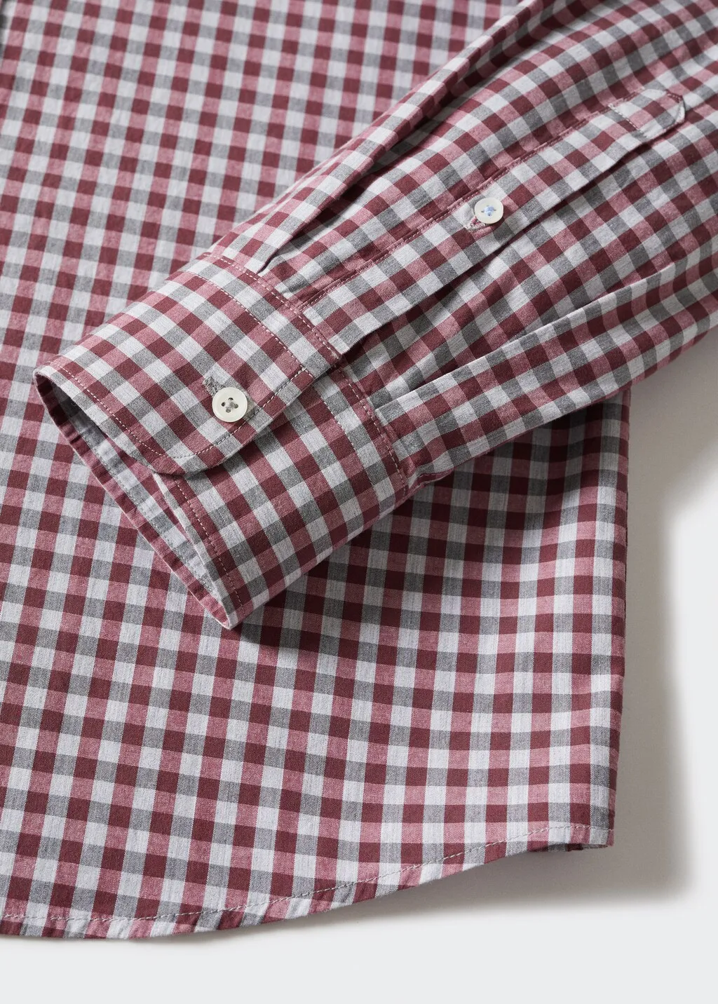 Camicia cotone quadri vichy