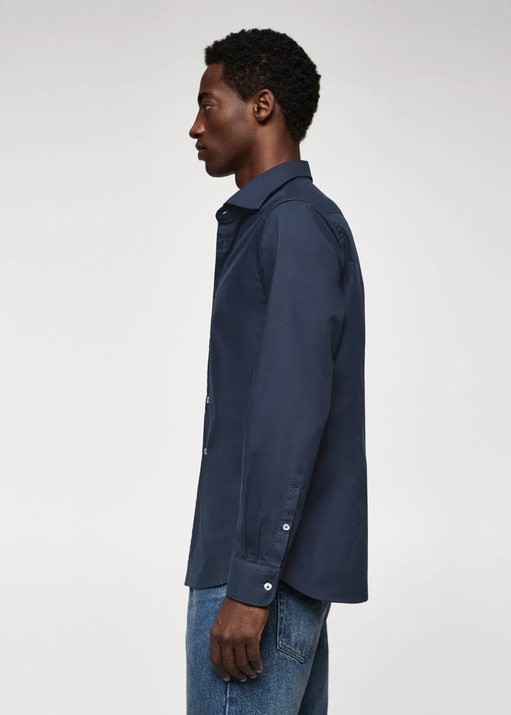 Camicia cotone slim fit